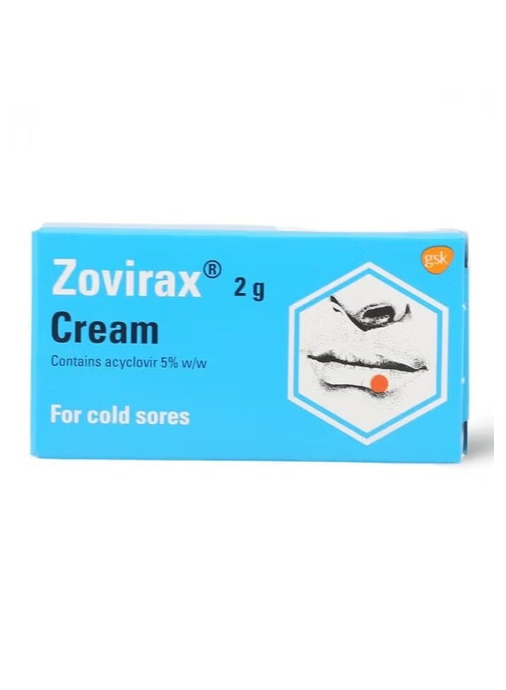 Zovirax Cold Sores Cream 2Gm