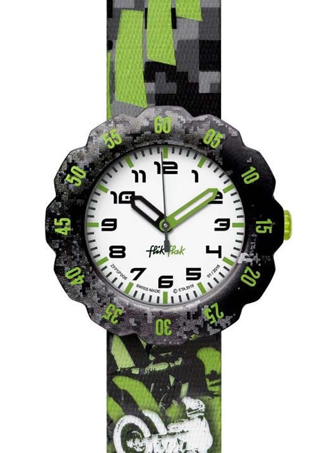 Flik Flak Kids Unisex Camcross Quartz Movement Water Resistant Wrist Watch - 34 Mm - Image 1