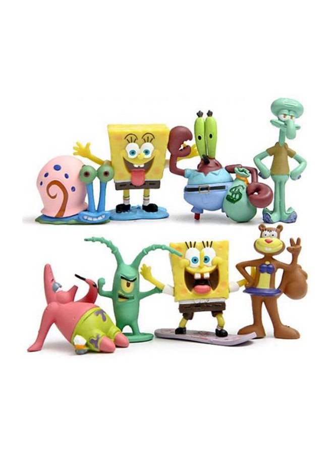 8-Piece Waterproof Spongebob Squarepants Play Kit For Kids, Multicolour  - Image 1