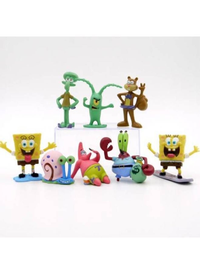 8-Piece Waterproof Spongebob Squarepants Play Kit For Kids, Multicolour  - Image 2