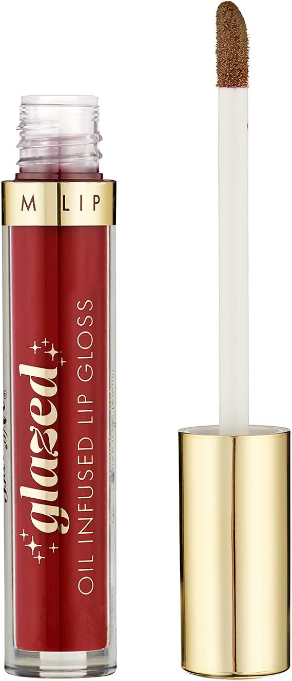 Barry M Glazed Oil Infused Red Lip Gloss So Intriguing Red infused with plum and almond oil