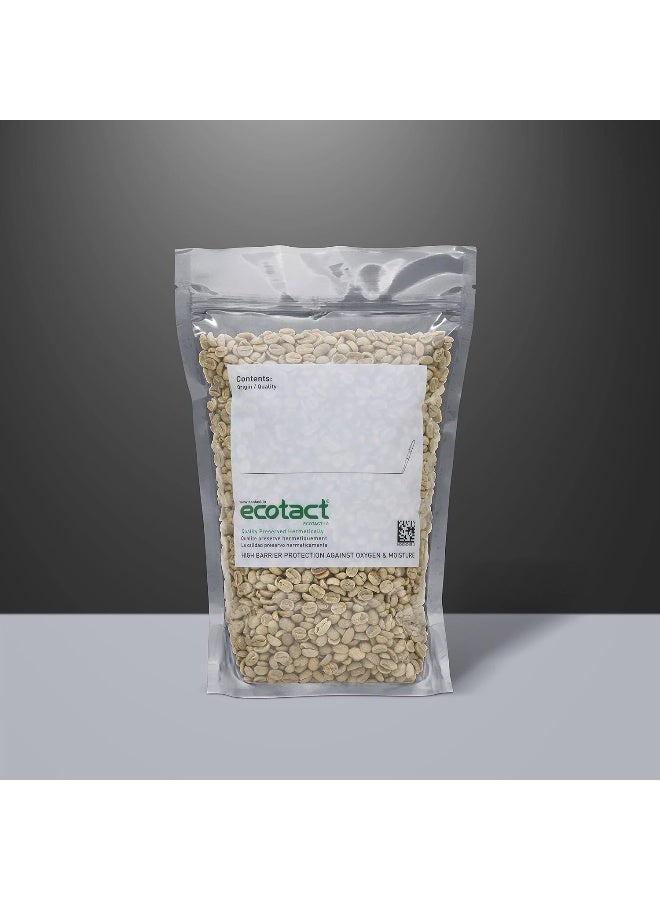 Ecotact 1.0 Multilayered Hermetic Sampler Bag With Zipper Closure, For Sampling of Green Coffee Beans 1 kg, Pack of 50 pcs  - Image 4