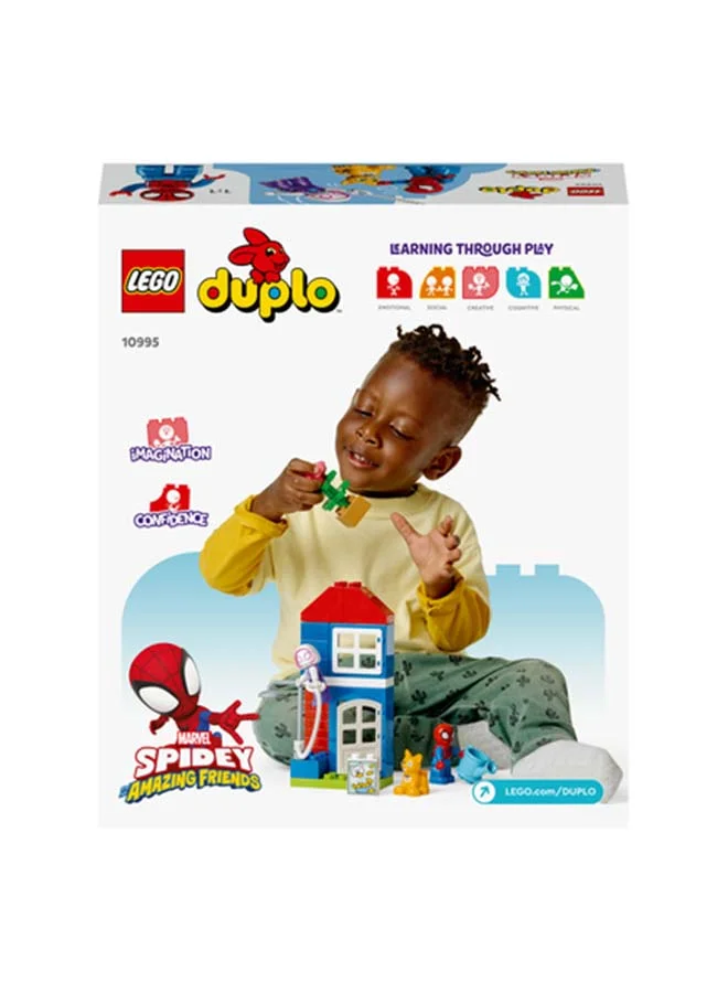 LEGO Duplo Marvel Spider-Man’S House 10995 Building Toy Set; Recreates Scenes From The Disney+ Tv Show Spidey And His Amazing Friends; Inspires Imaginative Play For Toddlers Aged 2+; (25 Pieces)