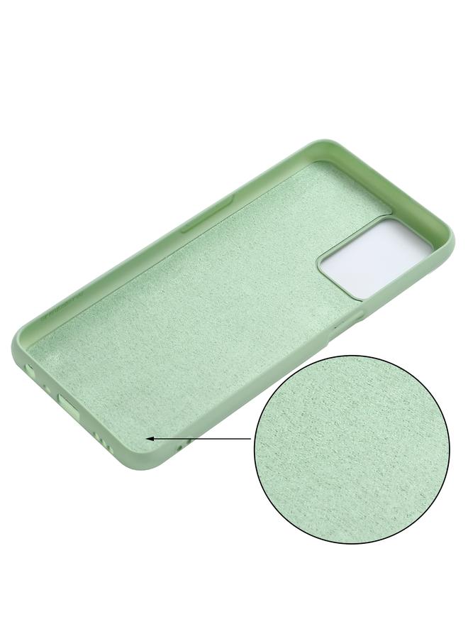 S-TOP Case For OPPO A55 5G / A54 4G Pure Color Liquid Silicone Shockproof Full Coverage Case - Image 3