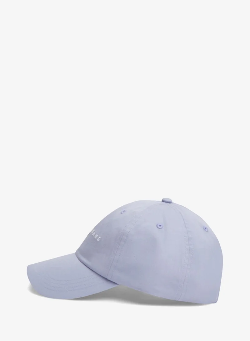 Tommy Jeans BLUE Linear Logo 6 Panel Cap for Women | Best Price UAE