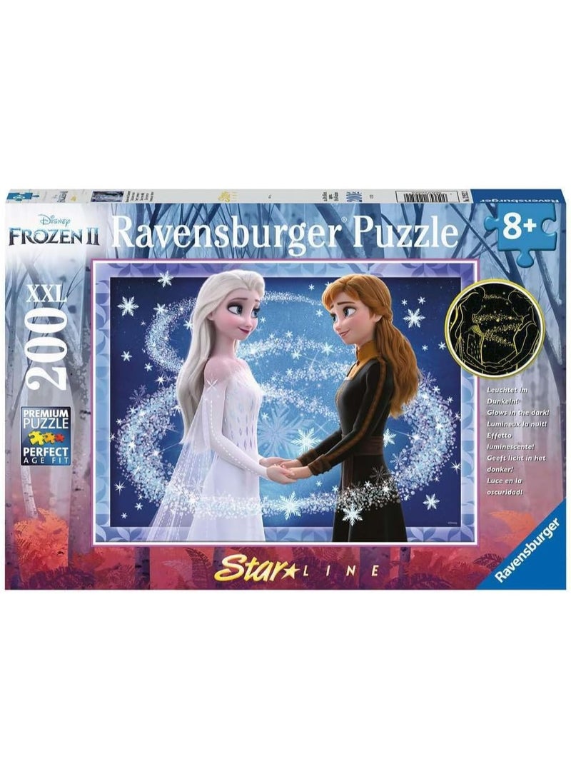 Ravensburger Disney Frozen 2 Enchanting Sisters 200 Piece XXL Jigsaw Puzzle – Extra Large Pieces Kids Puzzle, Softclick Precision Fit, Frozen Artwork, Fun Learning Activity for Children Ages 8+ | 12952-2 - Image 3