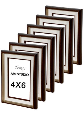 Brown photo frames (4x6) 6 pieces - pzsku/Z770B64FDF96E5B8C0AC2Z/45/_/1701168358/97d54339-52e8-4c99-8fe1-0353713ef5e2