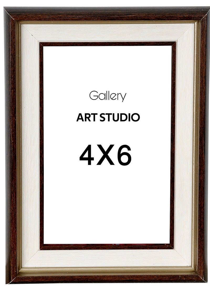 Brown photo frames (4x6) 6 pieces