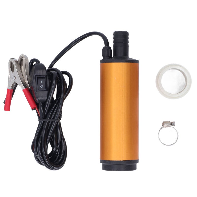 12V Oil Transfer Pump: 5500RPM 45-50L Per Minute, 5m Lift Height, Corrosion Resistant - Portable Fluid Pump for Marine, Truck, Farm, Industrial Site Use - Image 3