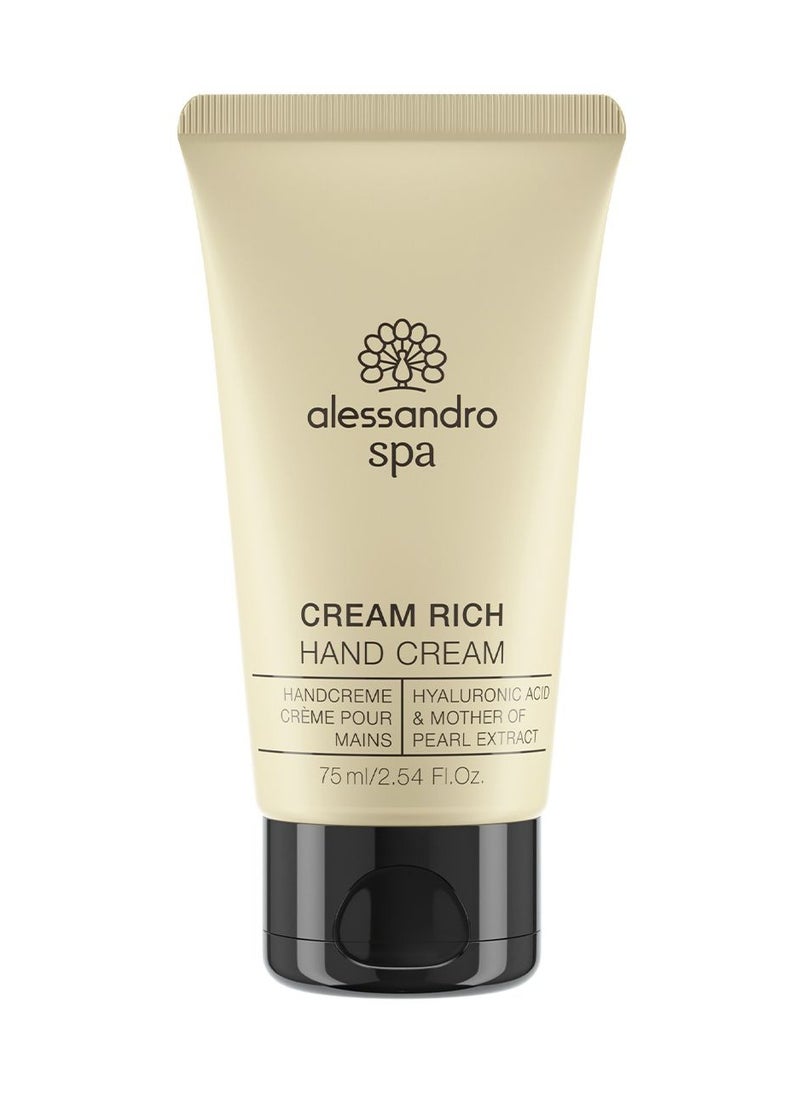 ALESSANDRO - CREAM RICH HAND CREAM 75 ML - Image 1