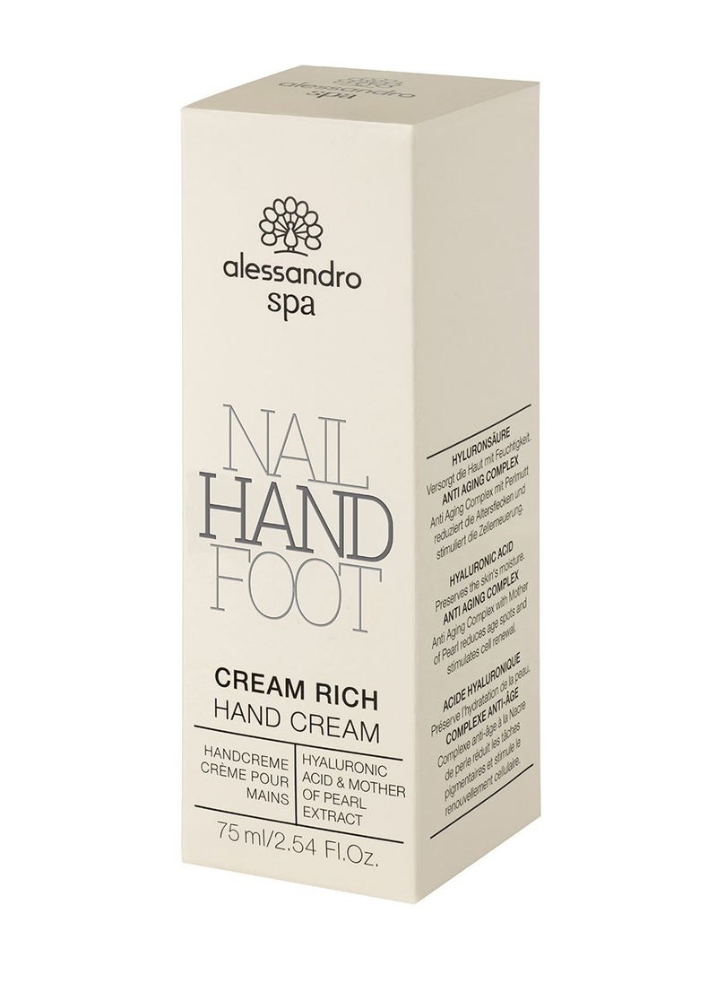 ALESSANDRO - CREAM RICH HAND CREAM 75 ML - Image 1