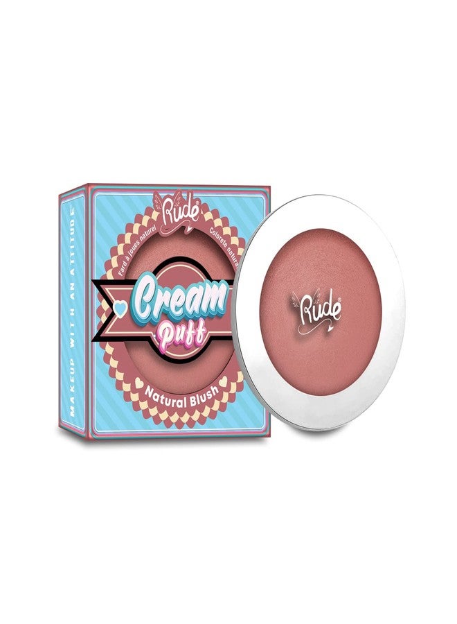 Rude Cream Puff Natural Blush - Mochi by Rude Cosmetics for Women - 0.21 oz Blush - Image 1