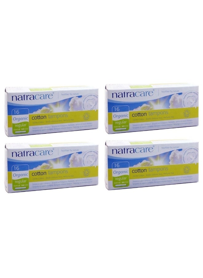 Natracare Tampons Reg With Applictr 16 ct ( 4 Pack) - Image 2