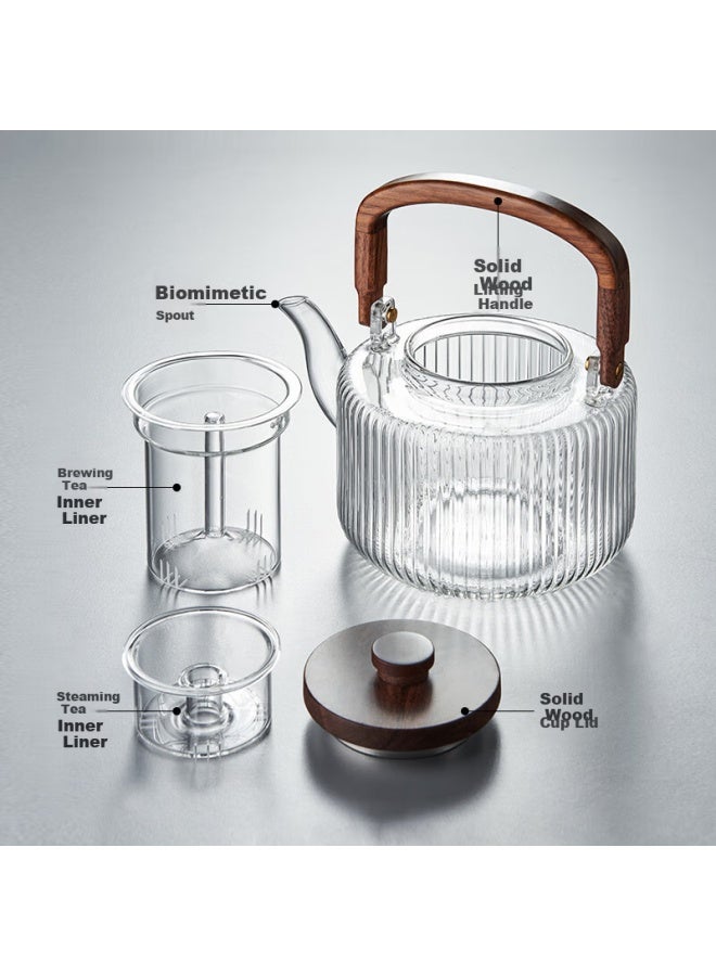 Yihutea Electric Ceramic Stove Tea Kettle Tea Maker Water Boiler Tea Pot Health Pot With Heating High Power Chinese Style Tea Stove - Image 2