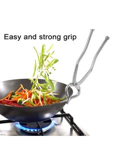 Laxmi Kitchenwere Chimta Sansi Cheese Grater Combo 3 Pieces Stainless Steel Salt and Pepper Shaker Set for Home Kitchen Use sandasi pincer pakkad chipya Ginger greter  - Image 5