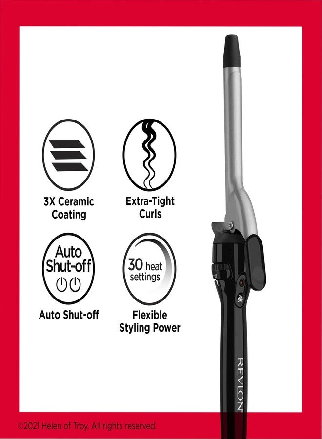 Revlon Perfect Heat Triple Ceramic Curling Iron | For Silky Smooth Tight Curls (3/4 in) - Image 5