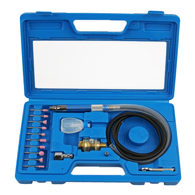 Micro Air Die Grinder Kit Pneumatic Pencil Die Grinder Mini Pencil Polishing Cutting Tool High Speed Grinding Compact Tool Kit for Cleaning Cutting Polishing Welding 54000 RPM - Image 1