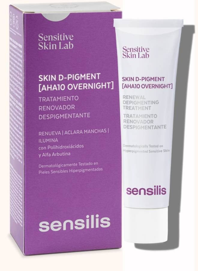 Sensilis Skin D-Pigment AHA10 Overnight 30ml - Image 3