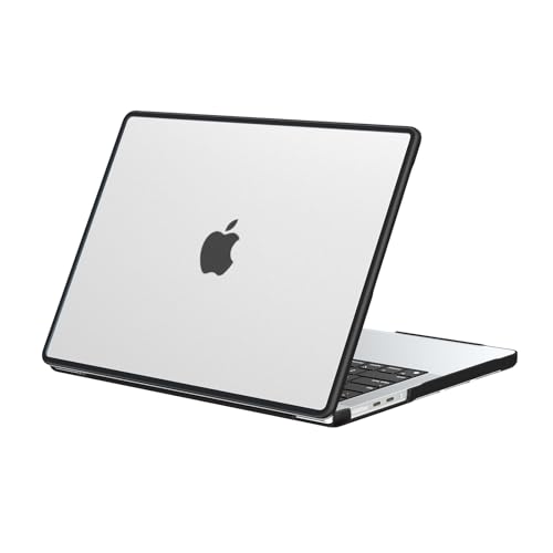 BlueSwan Case Compatible for MacBook Pro 16 inch M5 2026 2025-2021 M4 M3 M2 M1 Pro/Max Chip,A3429 A3428 A3403 A3186 A2991 A2780 A2485,Anti-Scratch Flexible Laptop Cover with Grippy Matte Texture,Black - Image 1