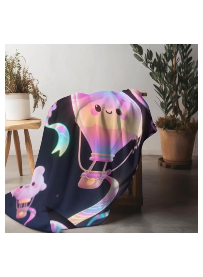 general Children's or student cartoon flannel thin blanket (warm and comfortable, suitable for sleep, games) 100cm*150cm - Image 5