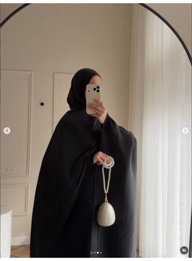 أربع قطعة مجموعة فستان الشرق الأوسط العادي فضفاضة فستان رداء أنيق - Image 2