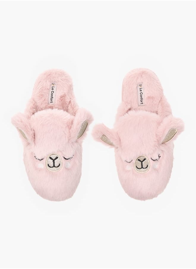 Le Confort Womens Ear Applique Bedroom Mules  - Image 2