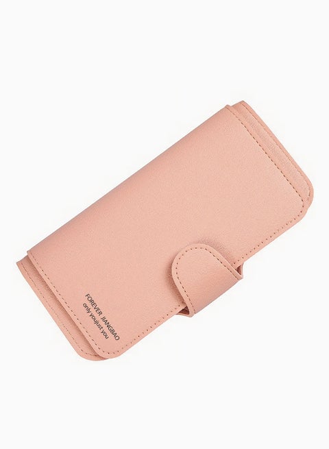 Elegant Pink Women's Wallet - Stylish & Multi-Functional Money Holder
