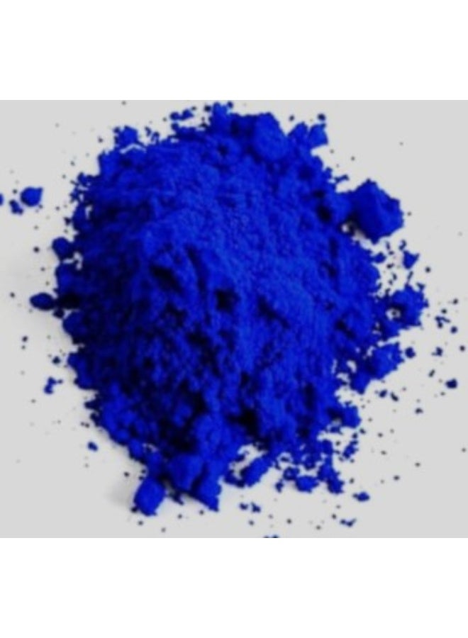 Batik dye powder mixed with warm water, 25g, Blue color, for dyeing cotton fabric and non-greasy natural products - Image 2