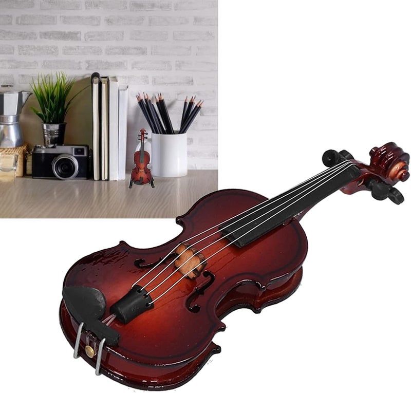 Smooth Surfaces Violin Model with Fine Details, Multi Functional Design, Idea Present for Music Lovers and Home Decorations - Image 4