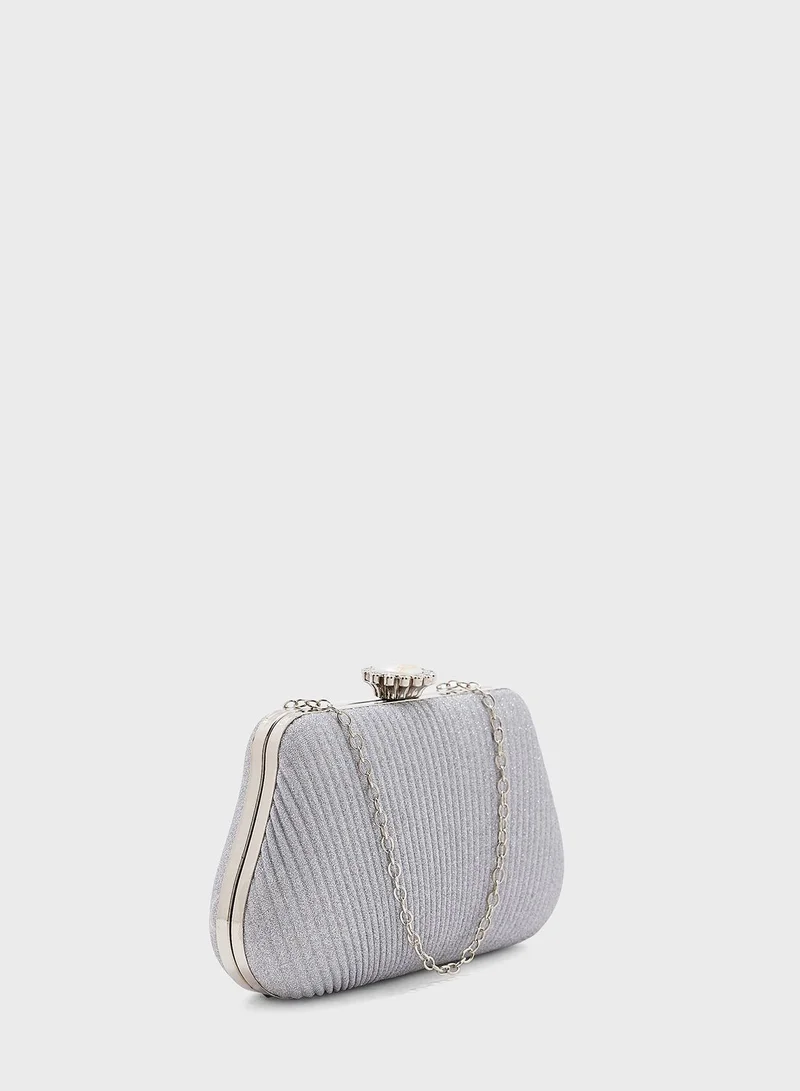 ELLA Glitter Clutch With A Sling