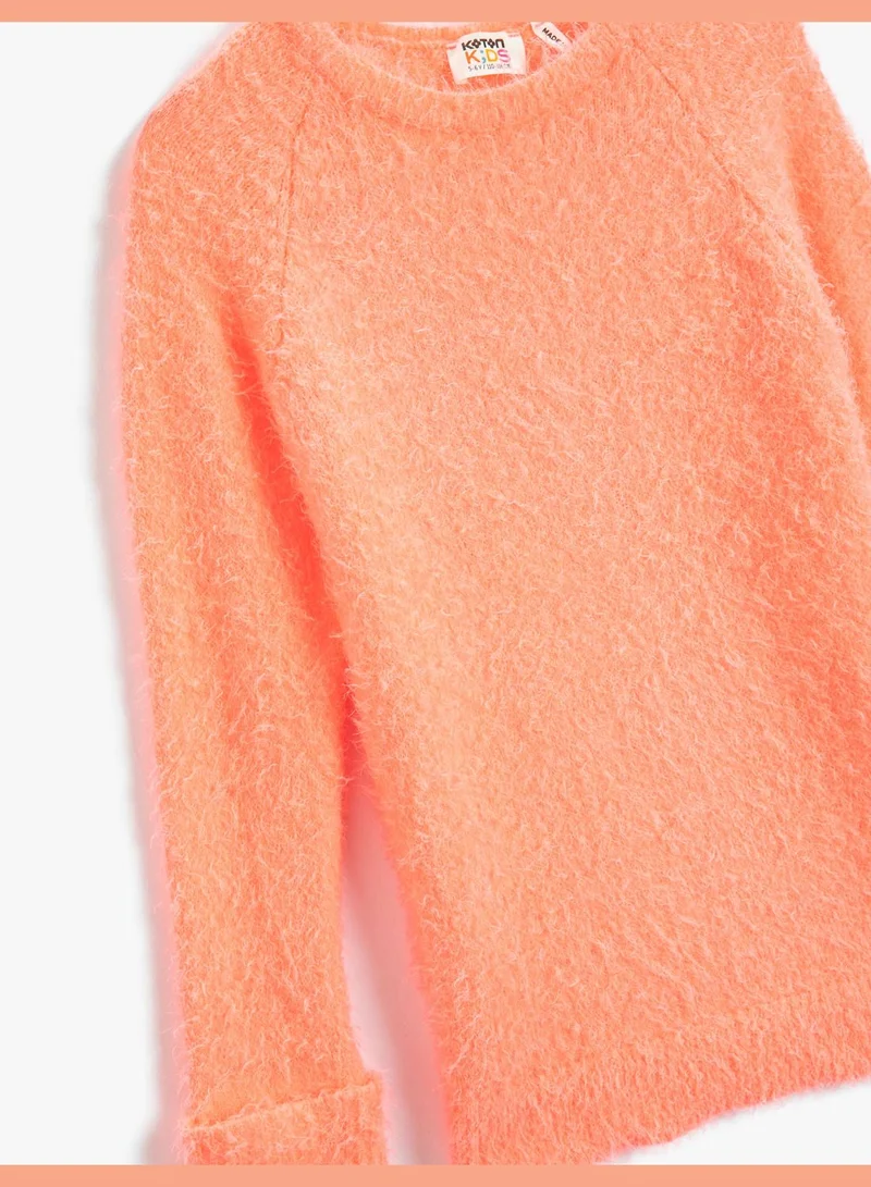 KOTON Basic Sweater in Soft Pile