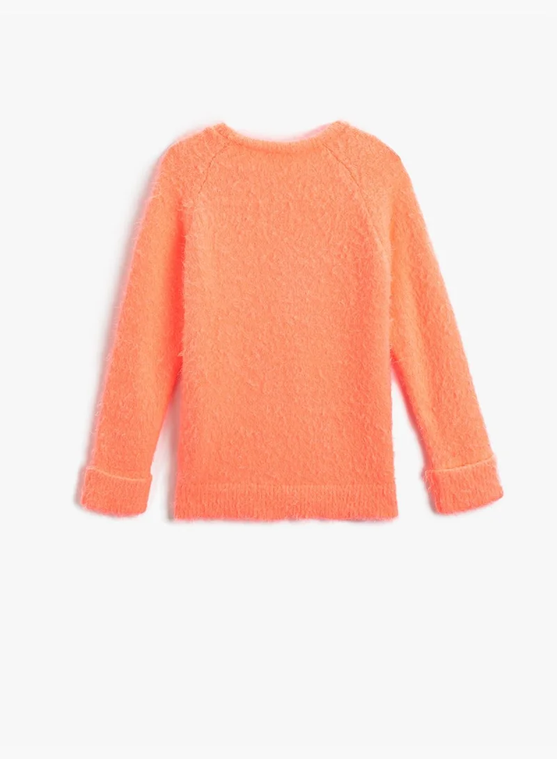 KOTON Basic Sweater in Soft Pile