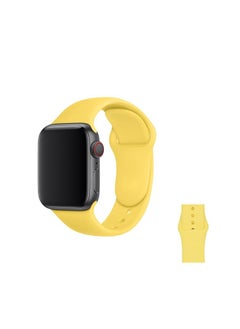 Apple Watch Band 45mm Soft Silicone Sport Band Replacement Wrist Strap Compatible for iWatch Apple Watch Series 7 Nike+,Sport,Edition