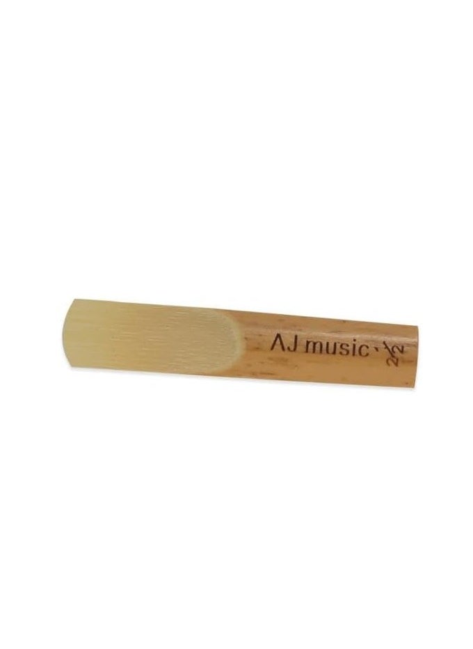 AJ Music Clarinet Reeds, Strength 2.5, Pack of 10  - Image 2