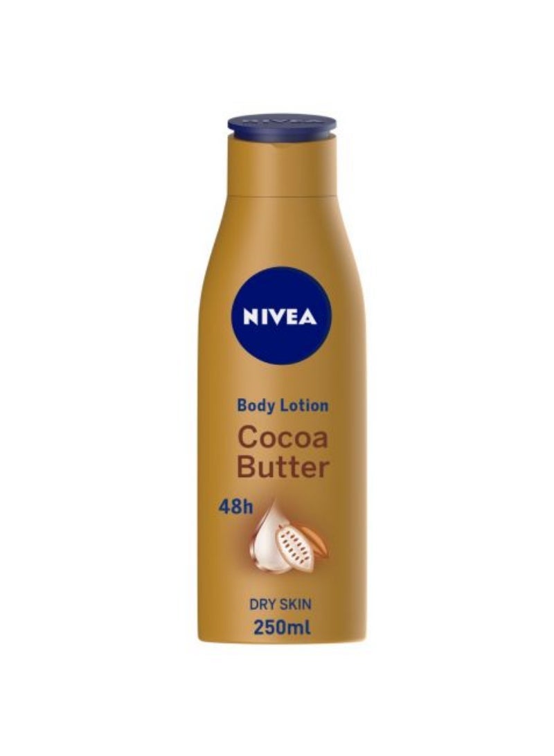 Nivea Body Lotion Cocoa Butter Dry Skin 250Ml