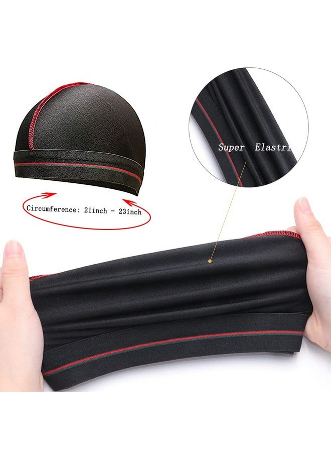 ForceWave 4Pcs Silky Durags For Men Women 360 Waves With 1 Wave Cap Silky Satin Durag Extra Long Tails - Image 4