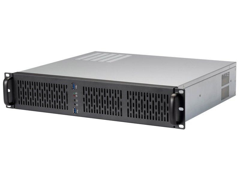 Rosewill 2U Server Chassis Rackmount Case | 4 x 3.5 HDD Bays | Micro-ATX Compatible | 3 x 80mm PWM Fans | 2 x USB 3.0 | RSV-Z2600U - Image 1
