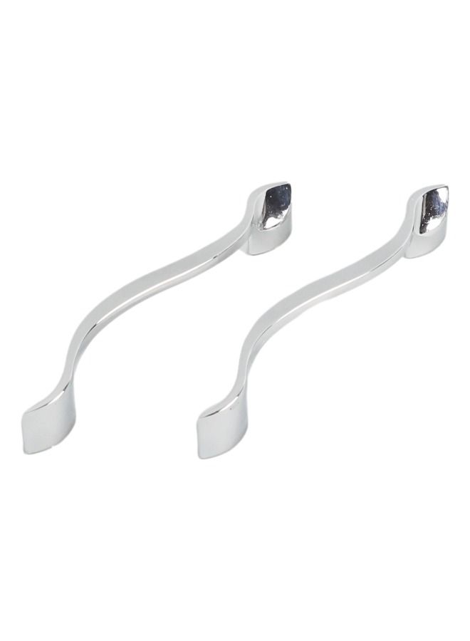 Silver Tray Handles 2 Pcs Size 17 Cm - Image 1