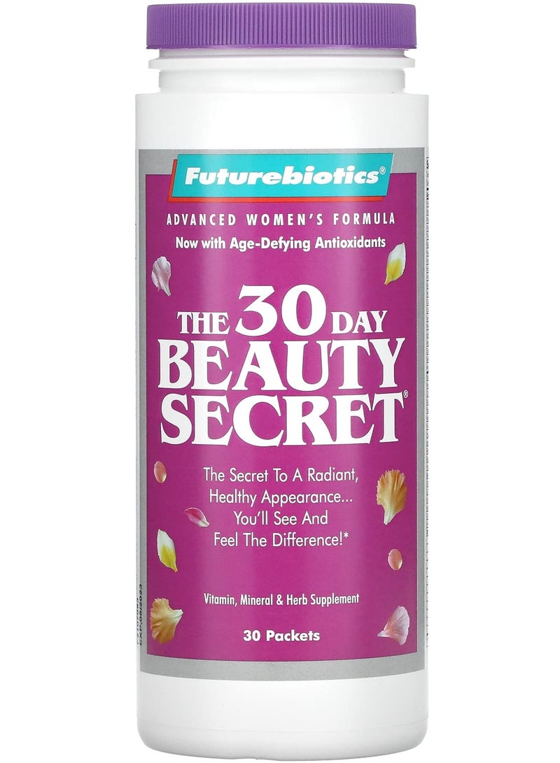 Futurebiotics سر الجمال في 30 يومًا، 30 عبوة