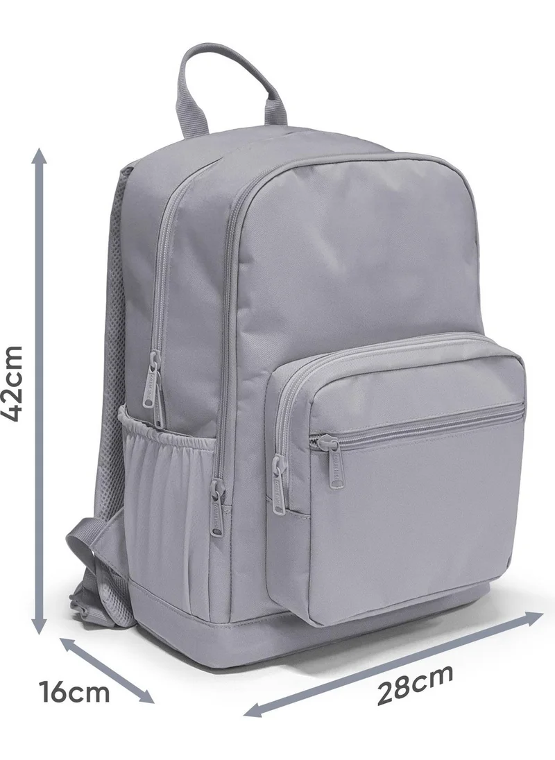 CORAL HIGH Black Galaxy Patterned School Backpack 23644