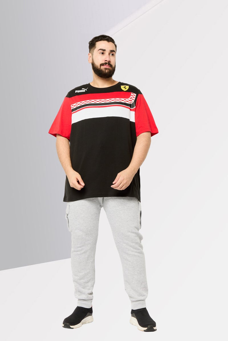 PUMA Puma x Scuderia Ferrari Men Sportswear Fit Short Sleeves Outdoor T-Shirt, Multicolor - Image 2