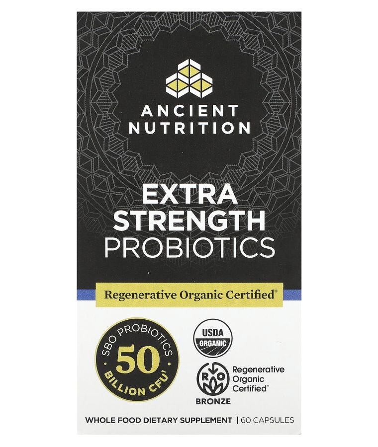 Ancient Nutrition Probiotics 25 Billion CFU 60 Capsules