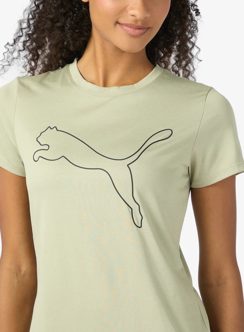 PUMA Essential Heather Logo T-Shirt
