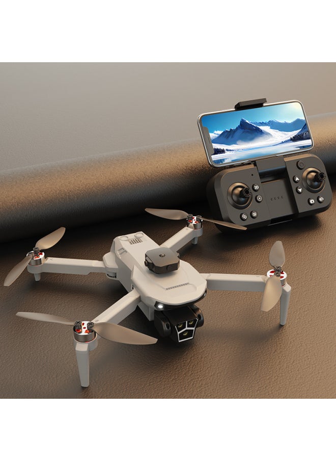 Generic - IDM F7 Aerial Photography HD Four-axis Drone Brushless Aircraft Obstacle Avoidance GPS Remote Control Aircraft Drone Toy-Color:Gps Automatic Return-white-storage Bag + Color Box-Specifications:Single Electric Package - Image 1
