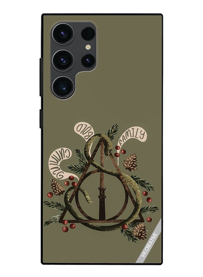 VR CREATIVE غطاء واقي لهاتف سامسونج جالكسي S24 ألترا بتصميم هاري بوتر متعدد الألوان - Image 1