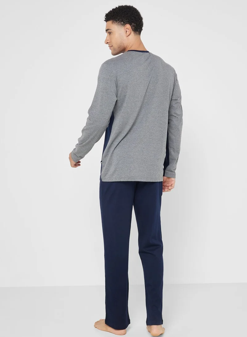 U.S. Polo Assn. Crew Neck T-Shirt Pyjama Set