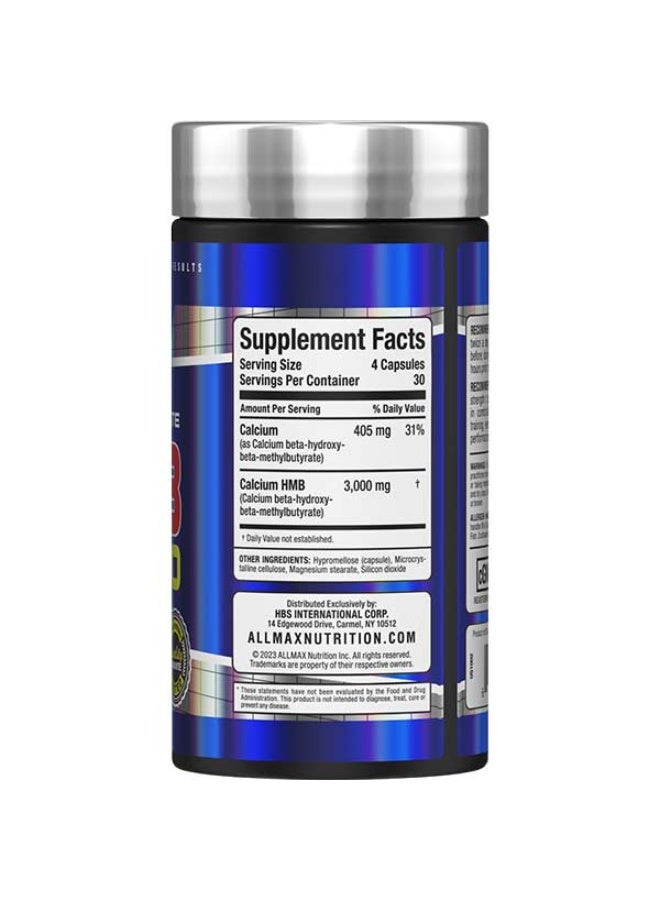 ALLMAX HMB 3000 120 Veggie Capsules - Image 3