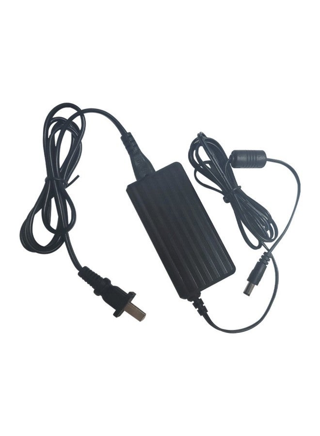 36W Power Adapter Desktop 12V3A Display Security Monitoring LED Light With Light Bar Switching Power Supply-Color:Black