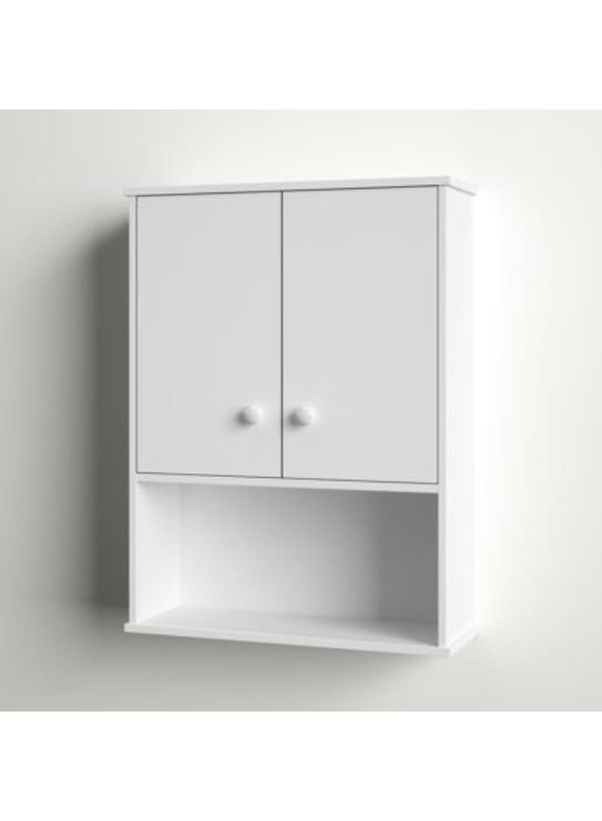 Practical and waterproof bathroom unit. Dimensions: Length 80cm - Depth 40cm - Height 100cm