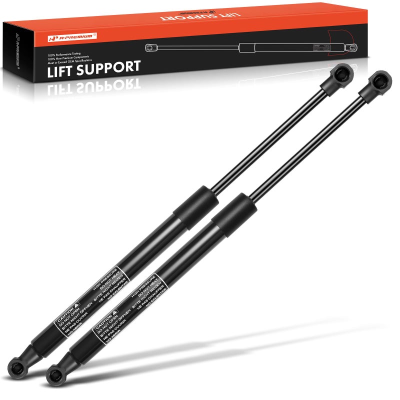 A-Premium A-Premium Tailgate Rear Trunk Lift Supports Shock Struts Compatible with Select Infiniti Models - M35 2006-2010, M45 2006-2010, Sedan - Replace# 84430EJ20A (2PC-Set)  - Image 1